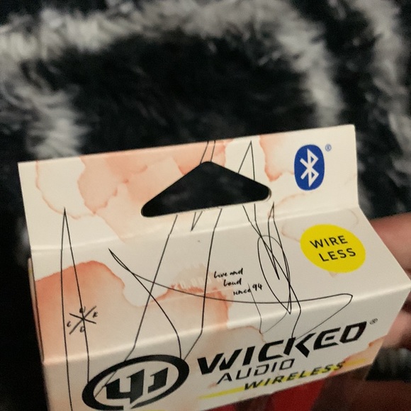 Wicked Audio "Omen" Wireless Bluetooth Earbuds | Red - Picture 3 of 3